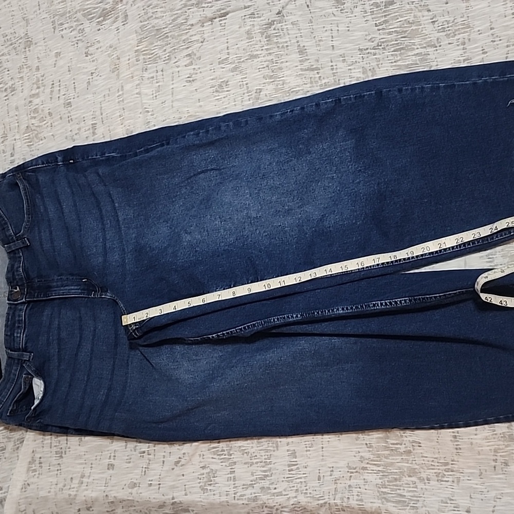 Calvin Klein wide leg jeans raw hem